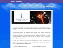 Tablet Screenshot of drmarcoperez.net